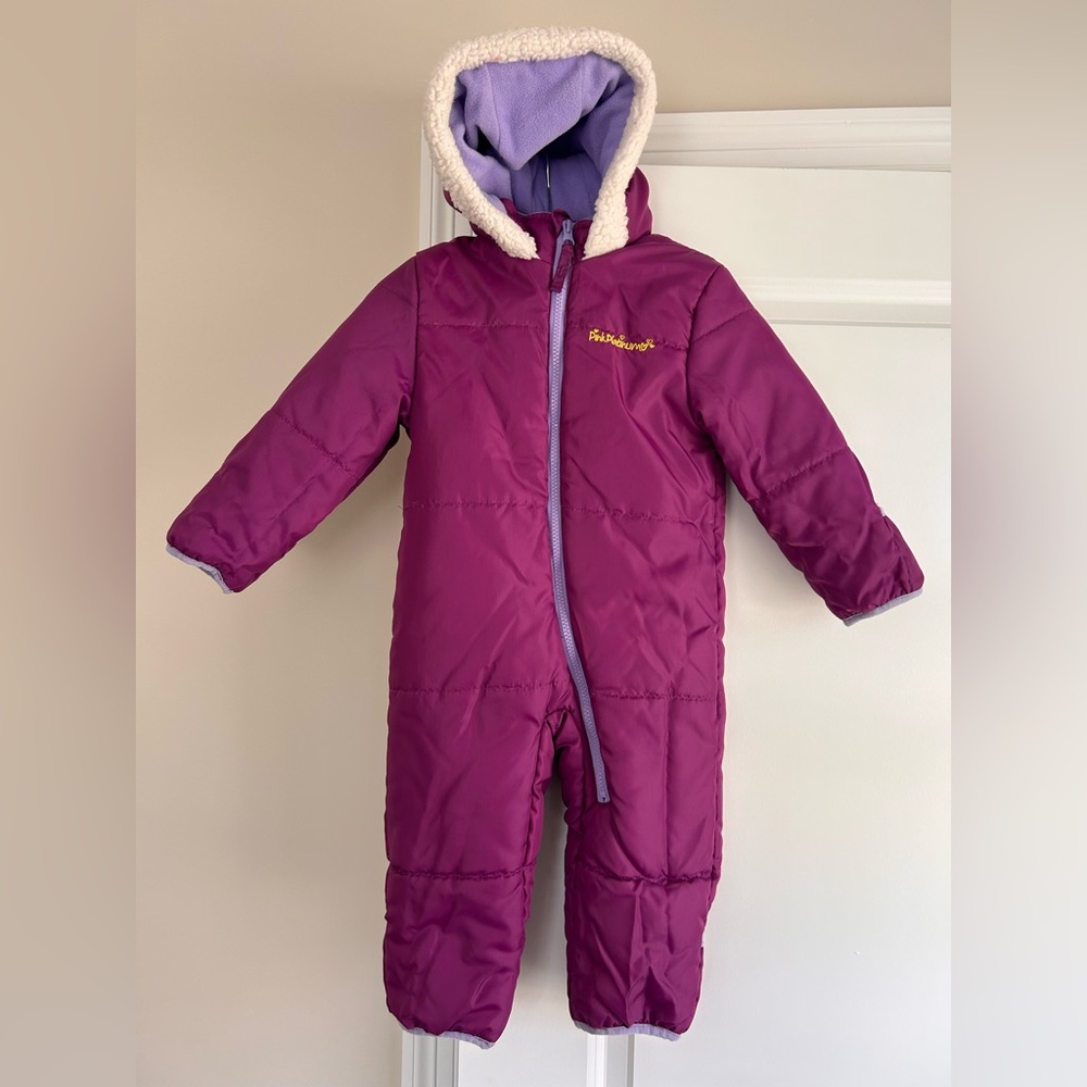 Baby girl 🌼 Pink Platinum 🌼 Snowsuit 18/24 months